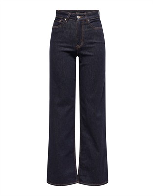 Only - OnlMadison Blush Wide Jeans - Dark Blue Denim